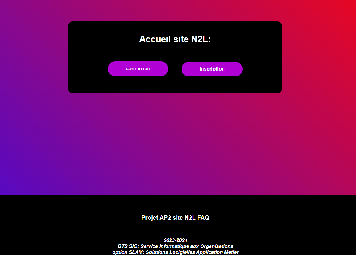 Capture de l'application apFAQ